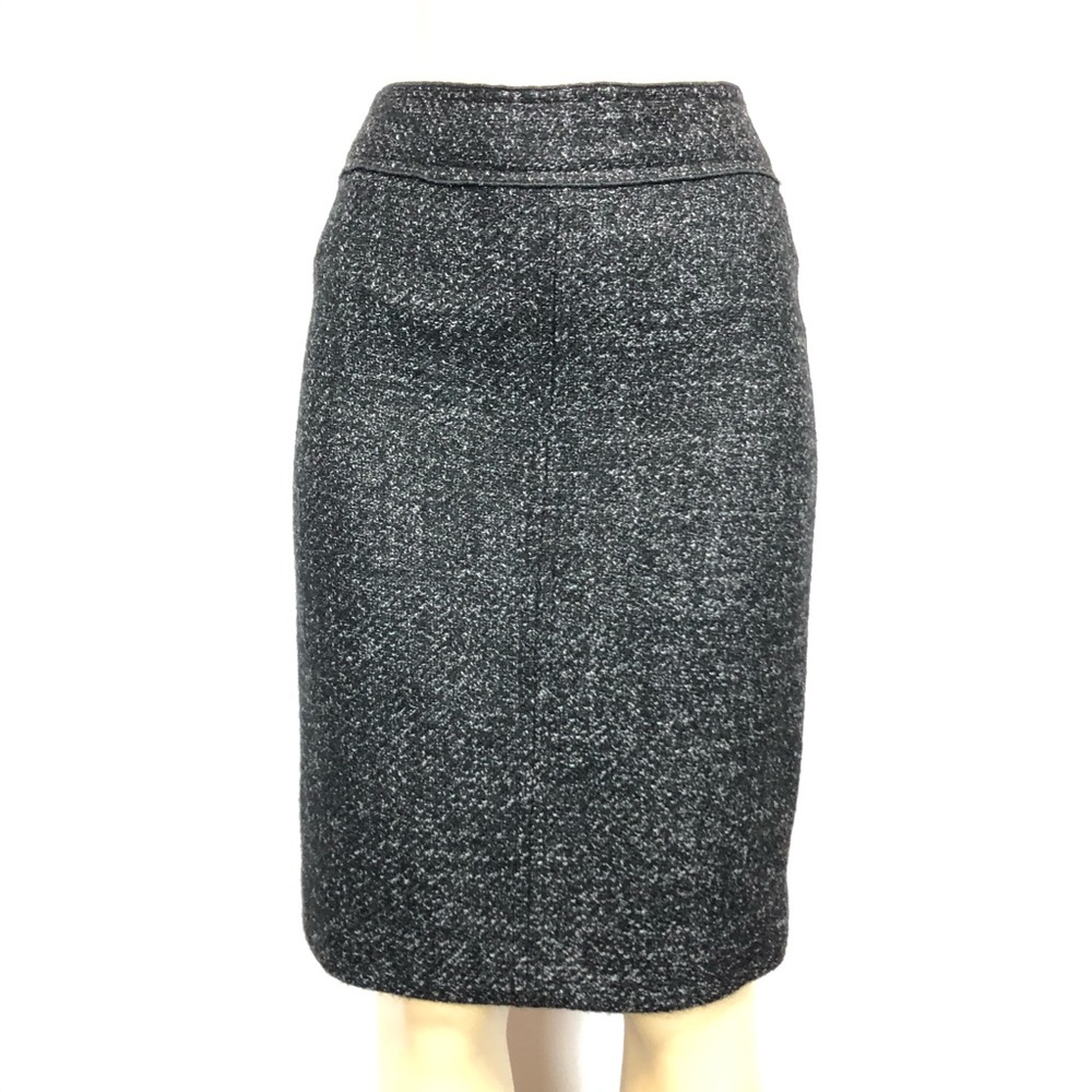 Per se charcoal lined pencil career skirt size 6